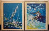 AFTER LEROY NEIMAN, SKIER AND