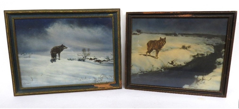 AFTER LESLIE SISSON - TWO FRAMED