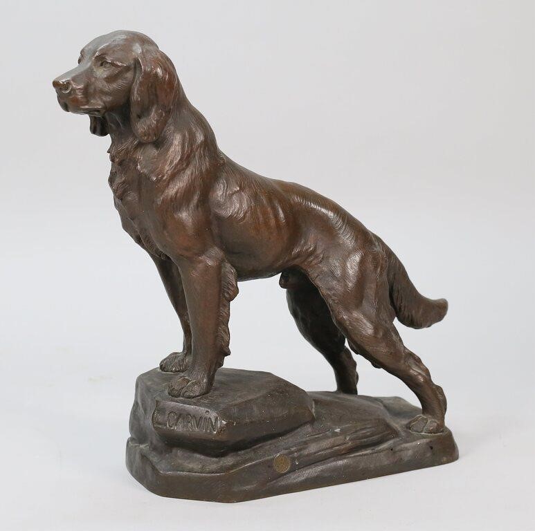 AFTER LOUIS-ALBERT CARVIN SPELTER