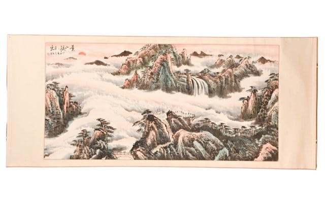 AFTER LU YANSHAO HAND PAINTED
