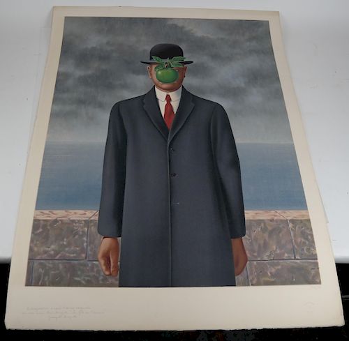 (AFTER) MAGRITTE: "LE FILS DE