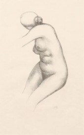 AFTER MAILLOL (D.1944) LITHOGR