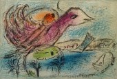 AFTER MARC CHAGALL, LA BAIE, F