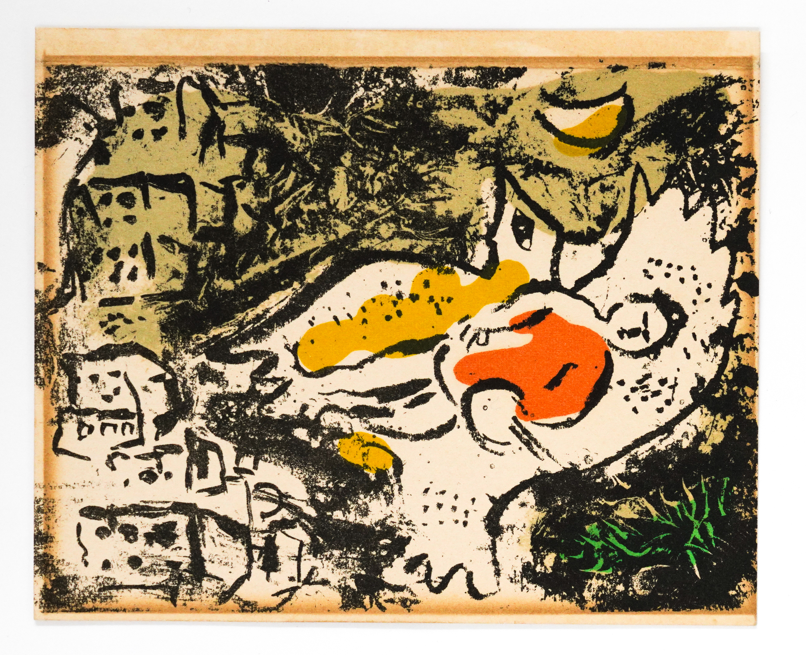 AFTER MARC CHAGALL Man and bird