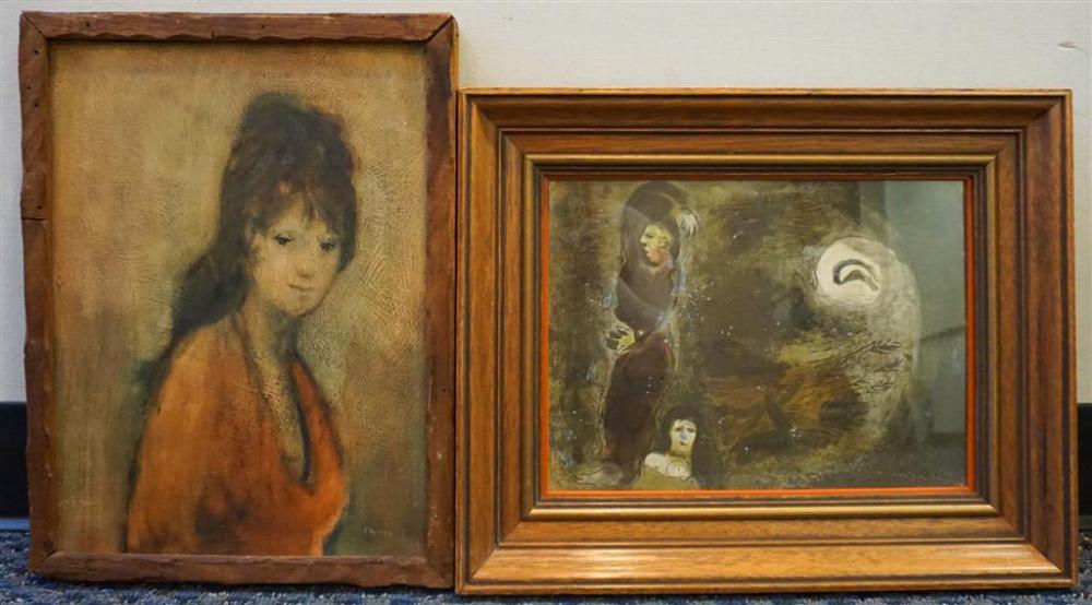 AFTER MARC CHAGALL, RUTH AT THE