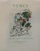 AFTER MARC CHAGALL, VENCE: CIT