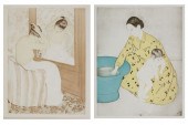 AFTER MARY CASSATT, BAIN D'ENF
