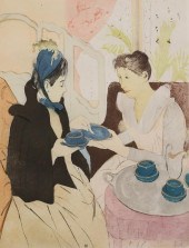 AFTER MARY CASSATT ETCHING AFT
