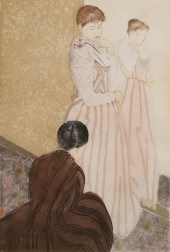 AFTER MARY CASSATT ETCHING THE