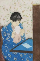 AFTER MARY CASSATT ETCHING THE