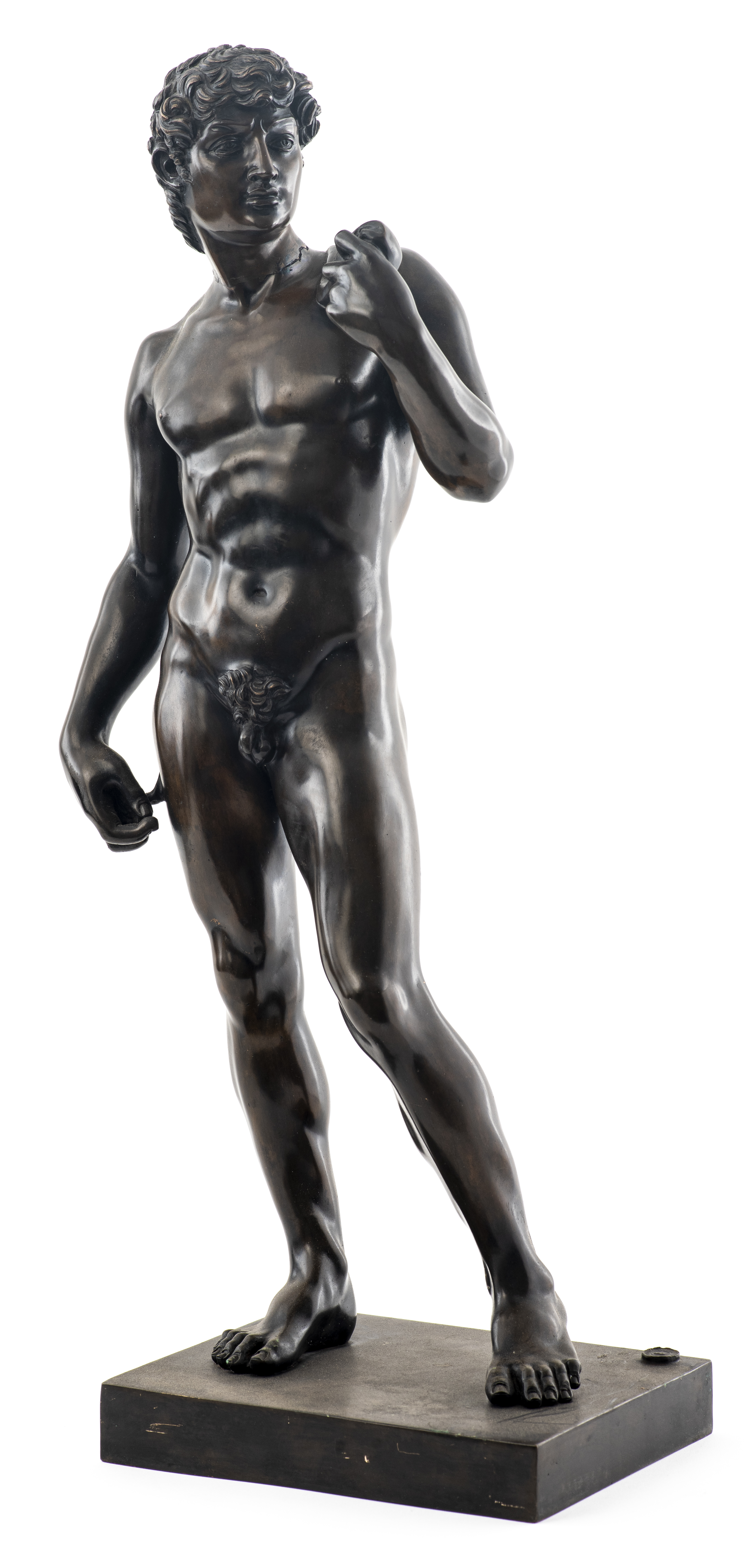 AFTER MICHELANGELO BRONZE SCULPTURE