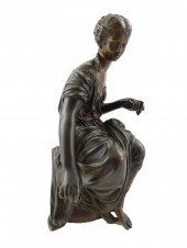 AFTER MOREAU, BRONZE SCULPTURE