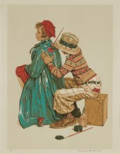AFTER NORMAN ROCKWELL, (1894-1