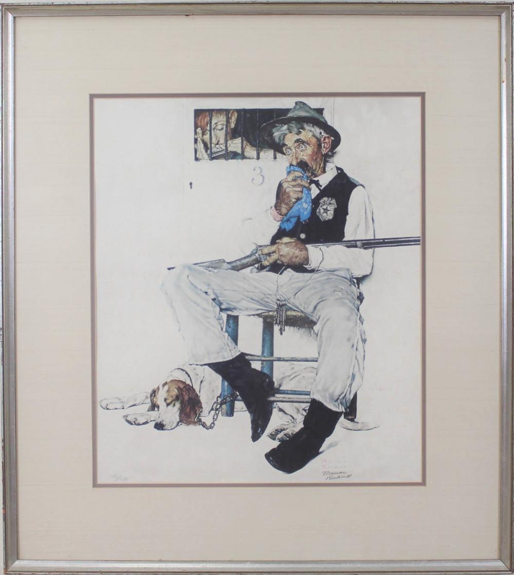 AFTER NORMAN ROCKWELL PRINTAFTER