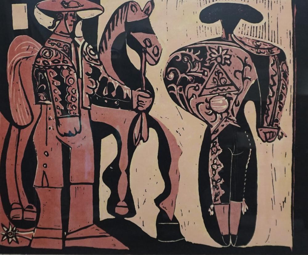 AFTER PABLO PICASSO, 'BULLFIGHTER',