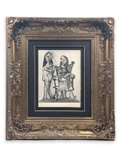 AFTER PABLO PICASSO "DEUX FEMM
