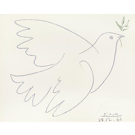 After Pablo Picasso DOVE OF PEACE