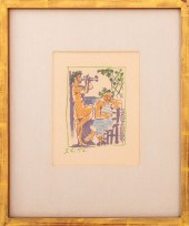 AFTER PABLO PICASSO "FAUNE ET