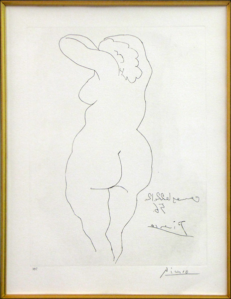 AFTER PABLO PICASSO FEMME VUE DE