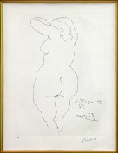 AFTER PABLO PICASSO FEMME VUE