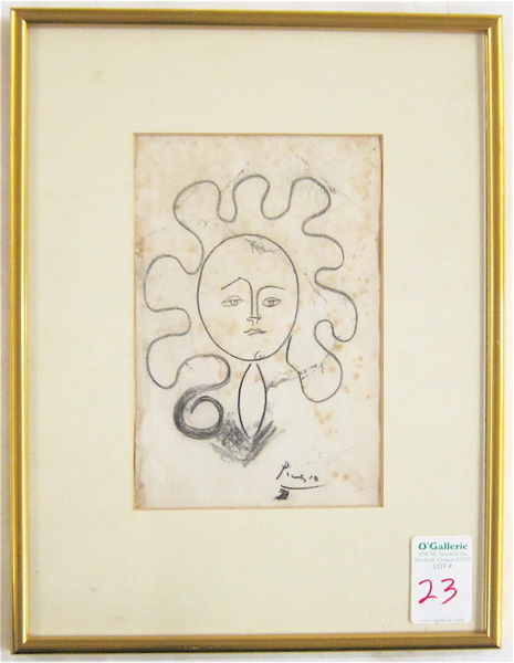 AFTER PABLO PICASSO GRAPHITE
