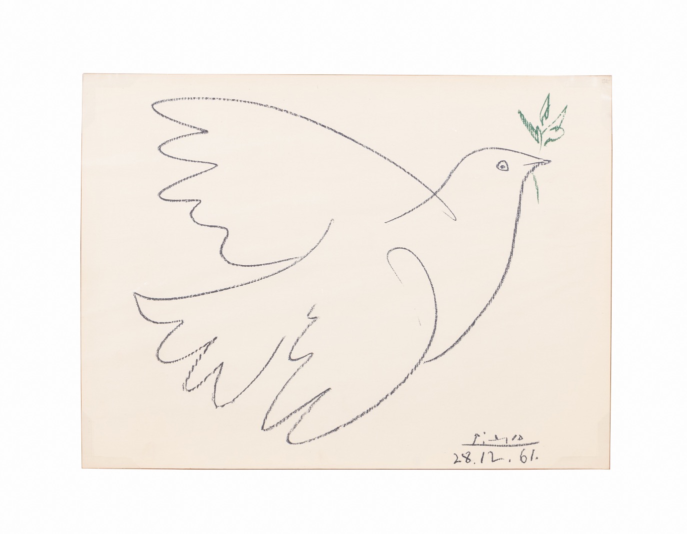 AFTER PABLO PICASSO, 'LA COLOMBE'