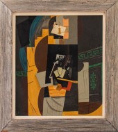 AFTER PABLO PICASSO "LE JOUEUR