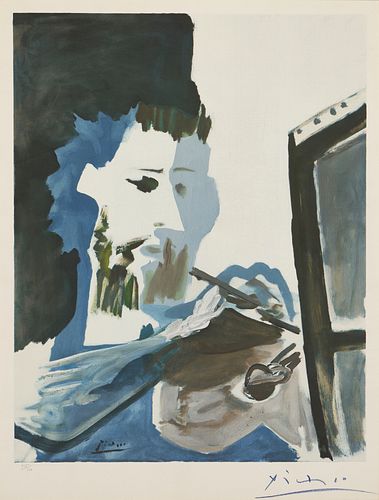 AFTER PABLO PICASSO, LE PEINTRE,