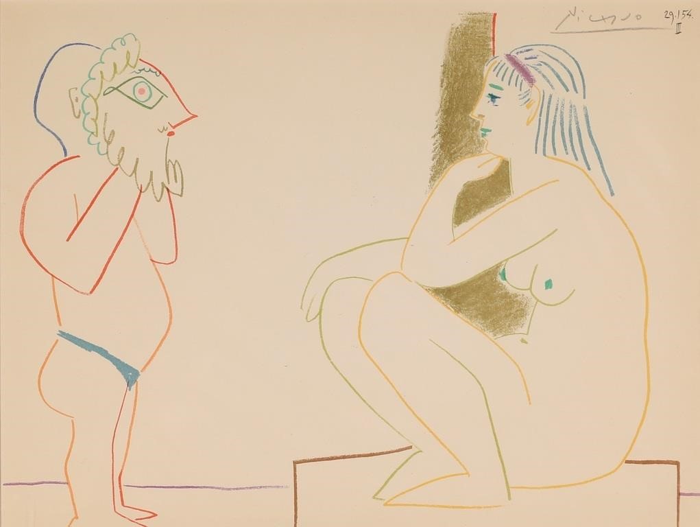 AFTER PABLO PICASSO LITHOGRAPH