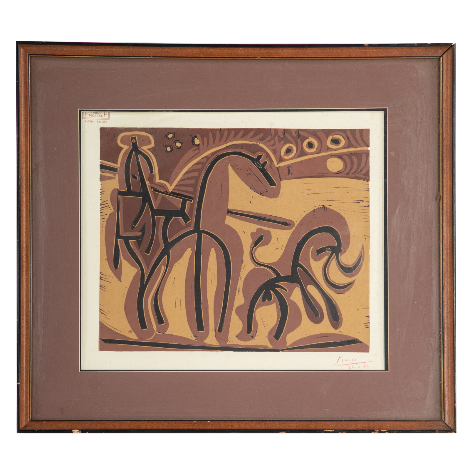 AFTER PABLO PICASSO. "PICADOR