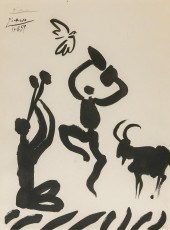 AFTER PABLO PICASSO, (SPANISH