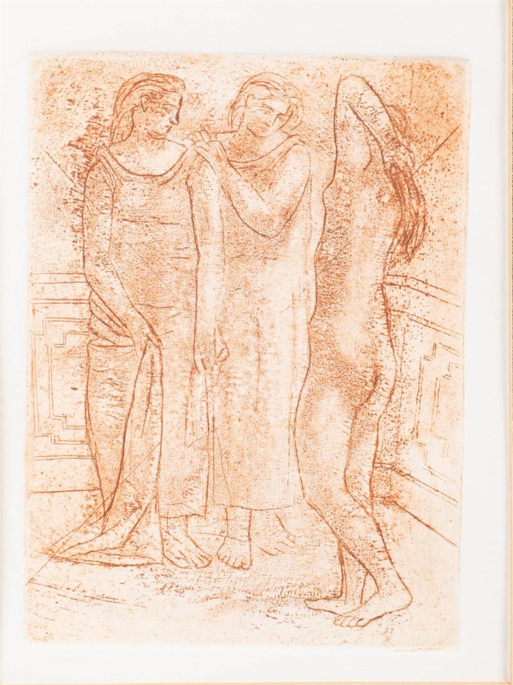 AFTER PABLO PICASSO, THREE