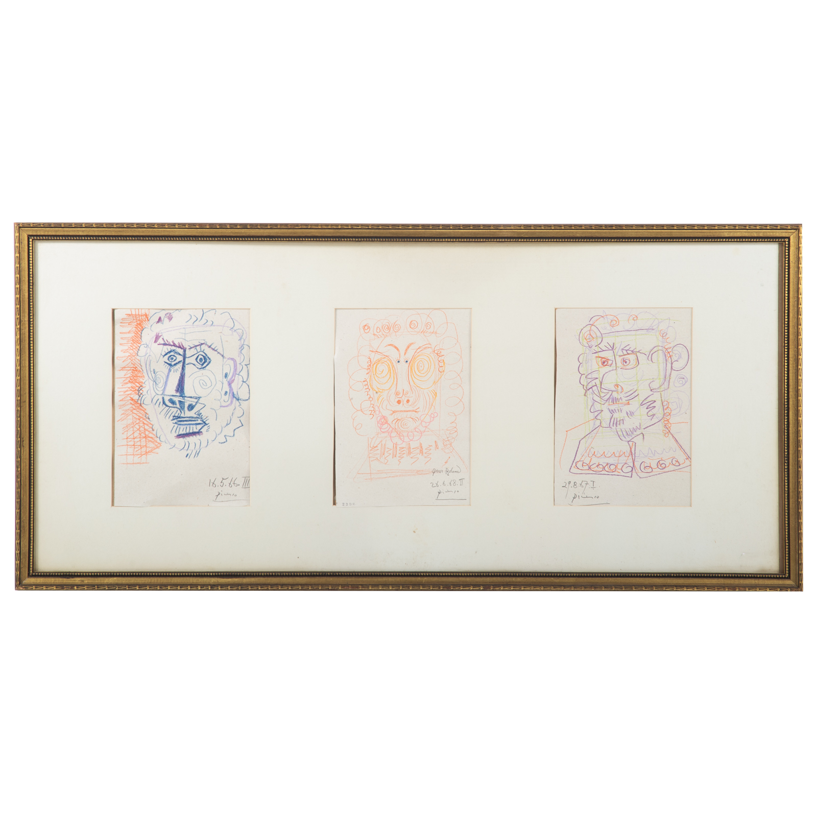 AFTER PABLO PICASSO. THREE