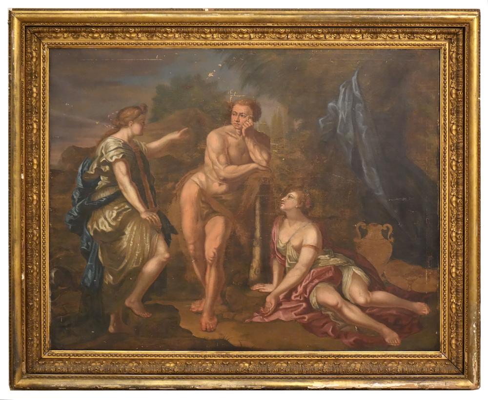 AFTER PAOLO DE MATTEIS OIL PAINTING