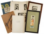 AFTER PAUL GAUGUIN: TWO PRINT