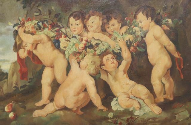 AFTER PETER PAUL RUBENS CHERUBS