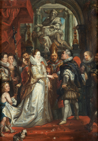After Peter Paul Rubens Marriage of