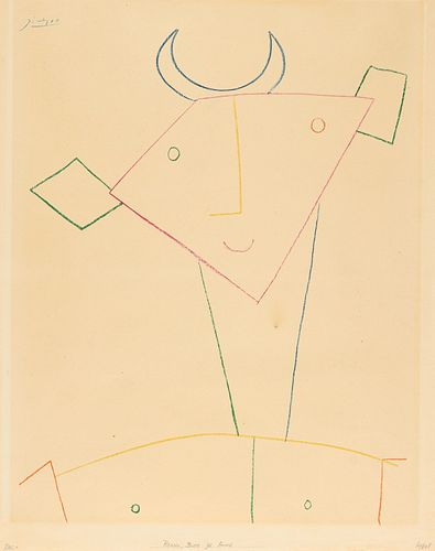 AFTER PICASSO "HEAD OF FAUNE"