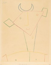AFTER PICASSO "HEAD OF FAUNE"