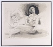 AFTER PICASSO "HOMME COUCHEE E