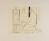 AFTER PICASSO LITHOGRAPH LE PI