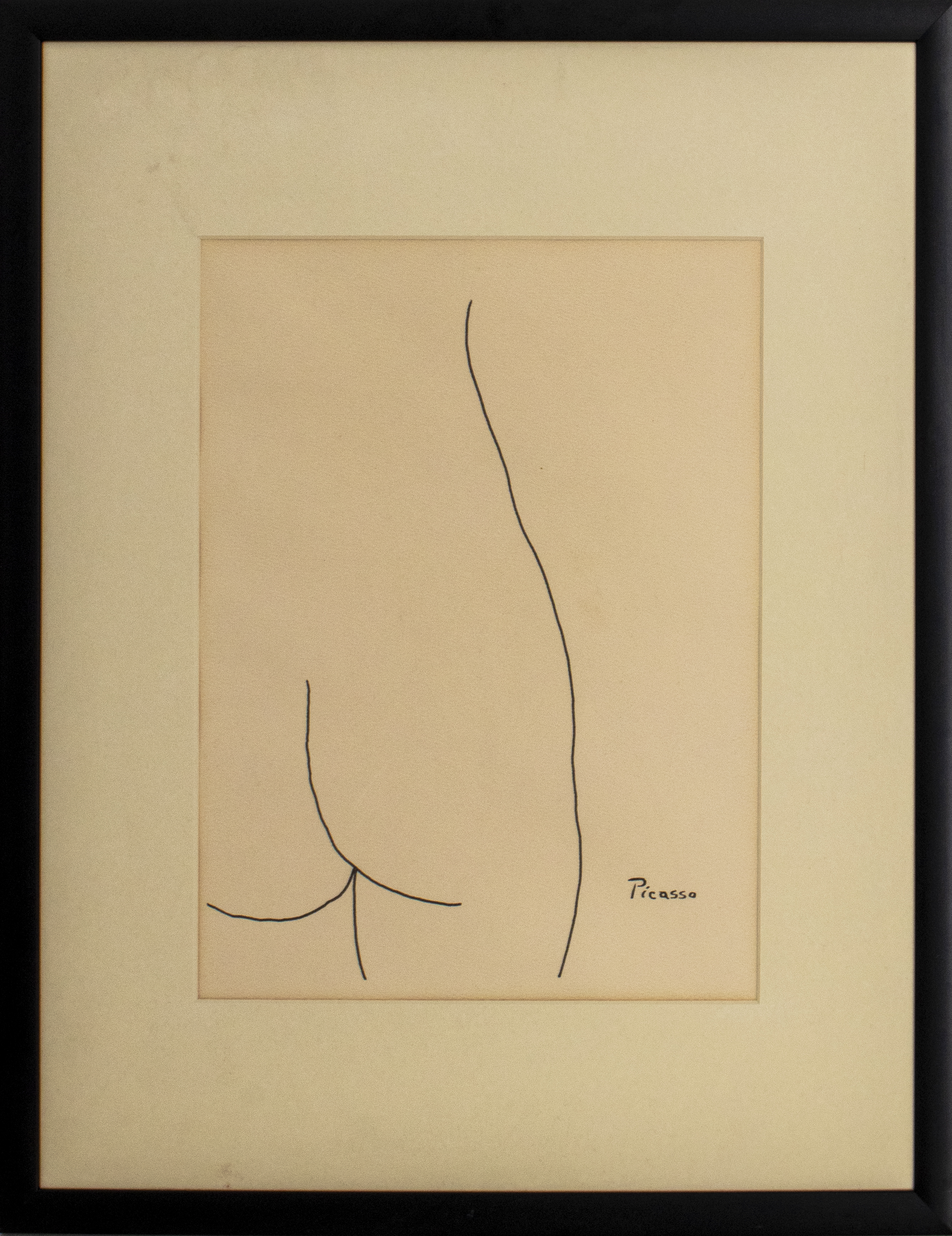 AFTER PICASSO PARTIAL FEMALE FIGURE