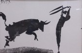 AFTER PICASSO, THE BULL-FIGHTE