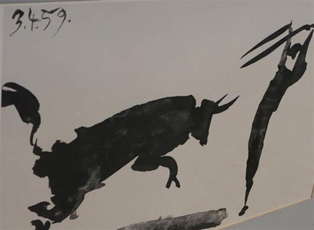 AFTER PICASSO, THE MATADOR,