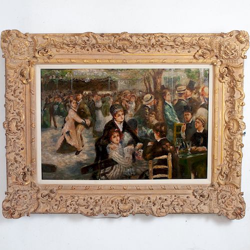 AFTER PIERRE AUGUSTE RENOIR "BAL DU