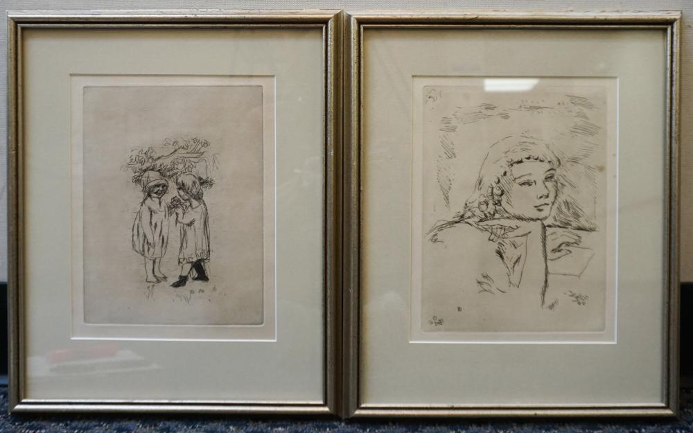 AFTER PIERRE BONNARD, TWO PEN