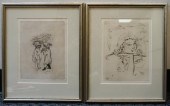 AFTER PIERRE BONNARD, TWO PEN
