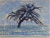 AFTER PIET MONDRIAN L'ARBRE BL