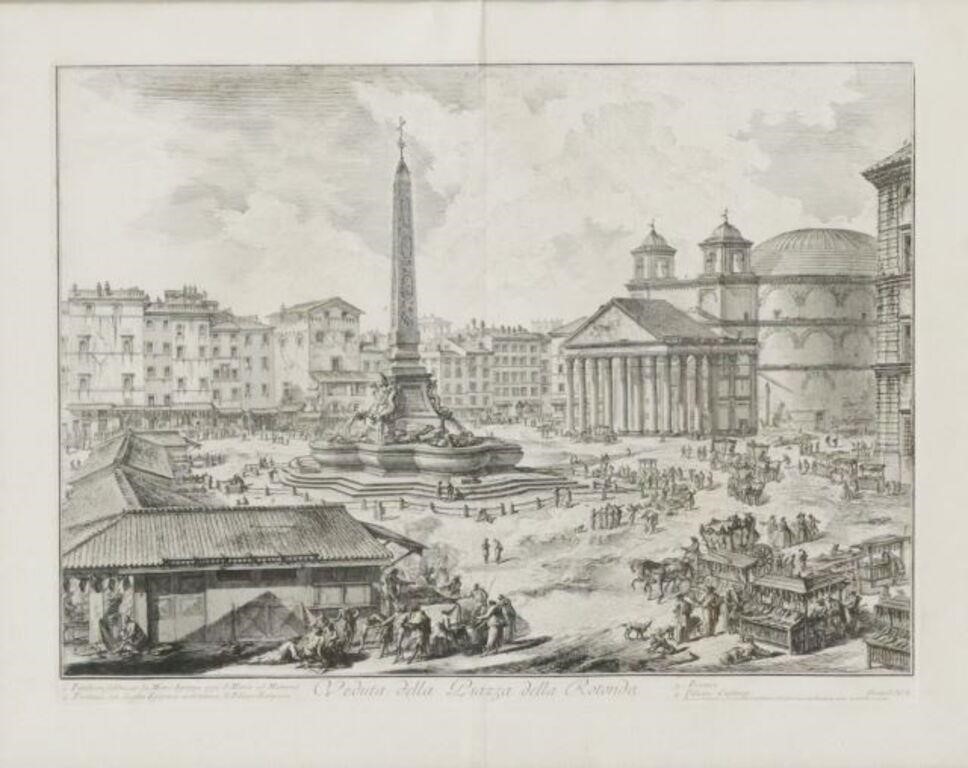 AFTER PIRANESI PIAZZA DELLA ROTONDA