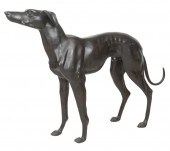 AFTER PJ MENE: BRONZE DOG FIGU